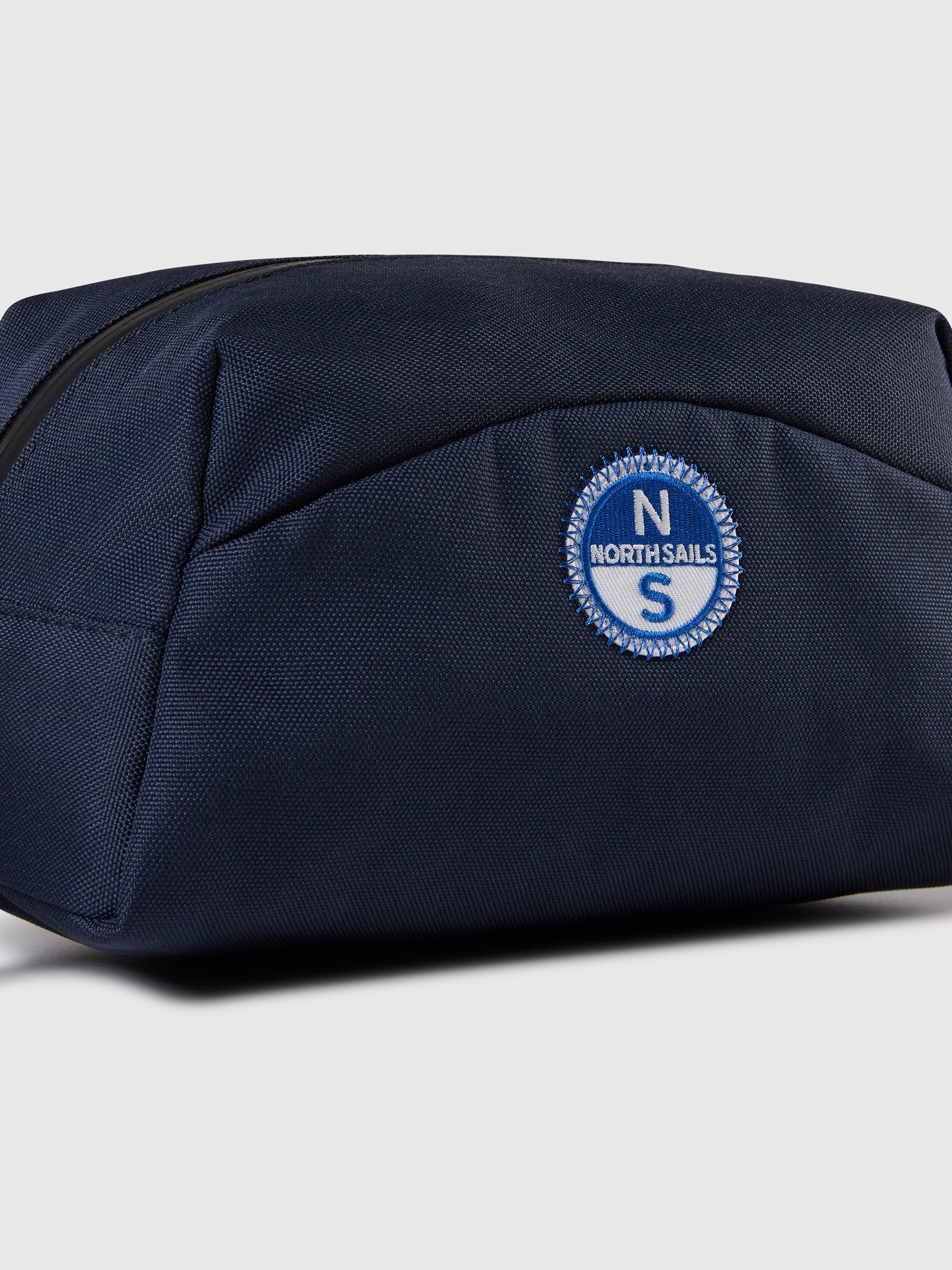 North Sails Beauty Case Uomo in Canvas di Cotone Spalmato