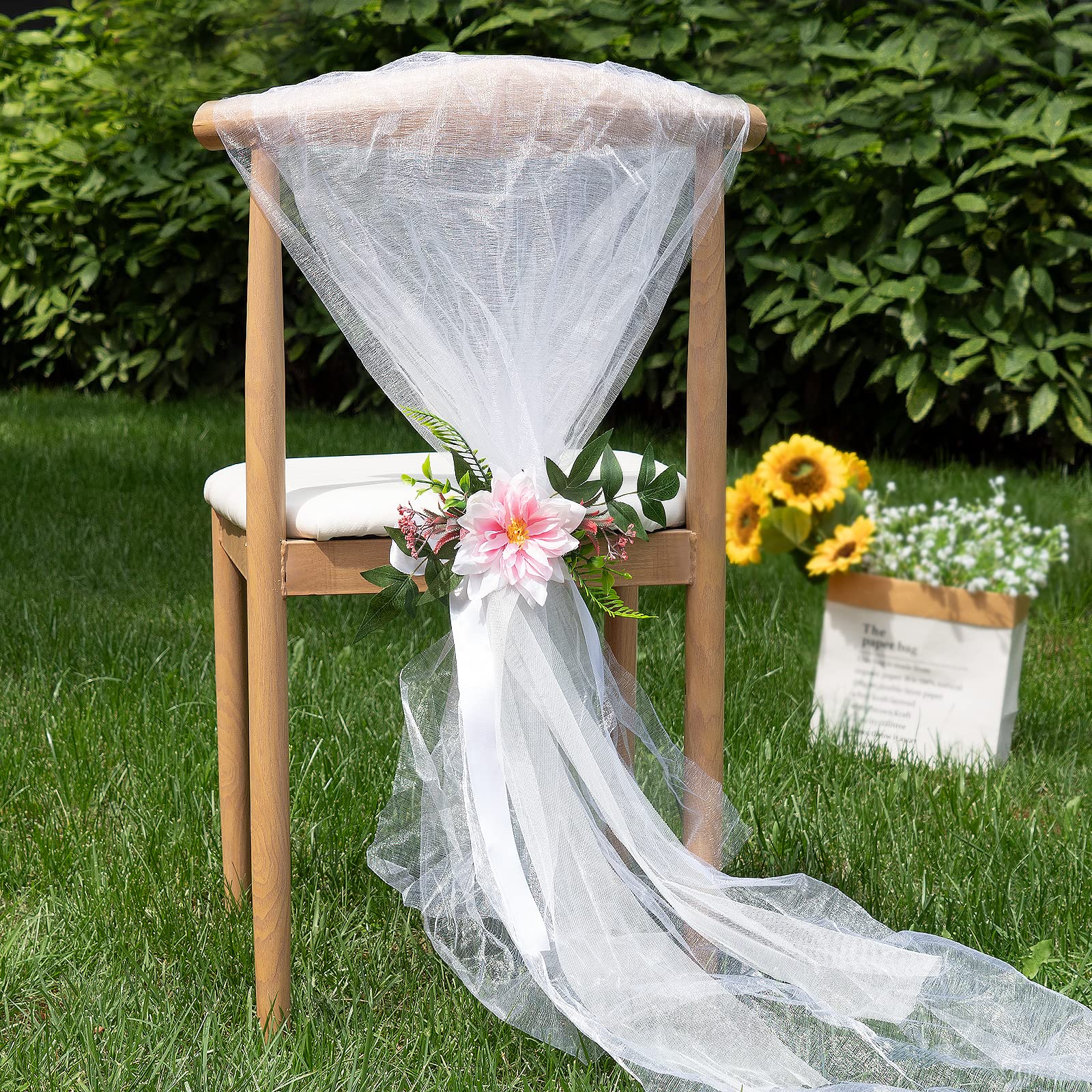 Elegante Satin-Schleifen Für Stühle – 18x274 Cm, 25 Stück, Für Hochzeit, Geburtstag, Party & Events (versch. Farben)