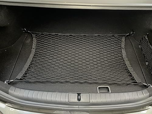 Miniatura 4 de Floor Style - Red de carga elástica para maletero para Genesis G70 (IK) 2.0T 3.3T 2019-2025 - Organizador y almacenamiento de maletero de alta