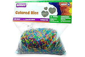 Roylco Premium Sensory Bin Filler - Colored Rice