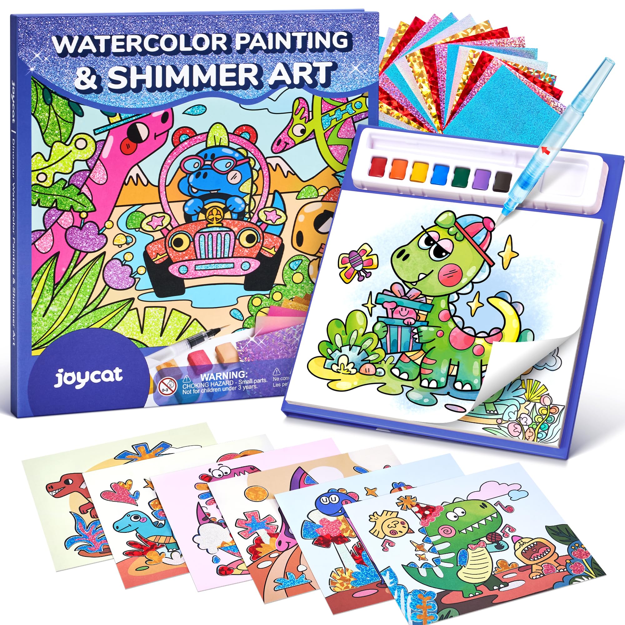 Strehknewen Valigetta Colori Bambini 86 Pezzi, Set da Pittura con Pastelli, Matite Colorate, Acquerelli, Regalo Creativo Bambina 4-10 Anni, Giochi Educativi Disegno