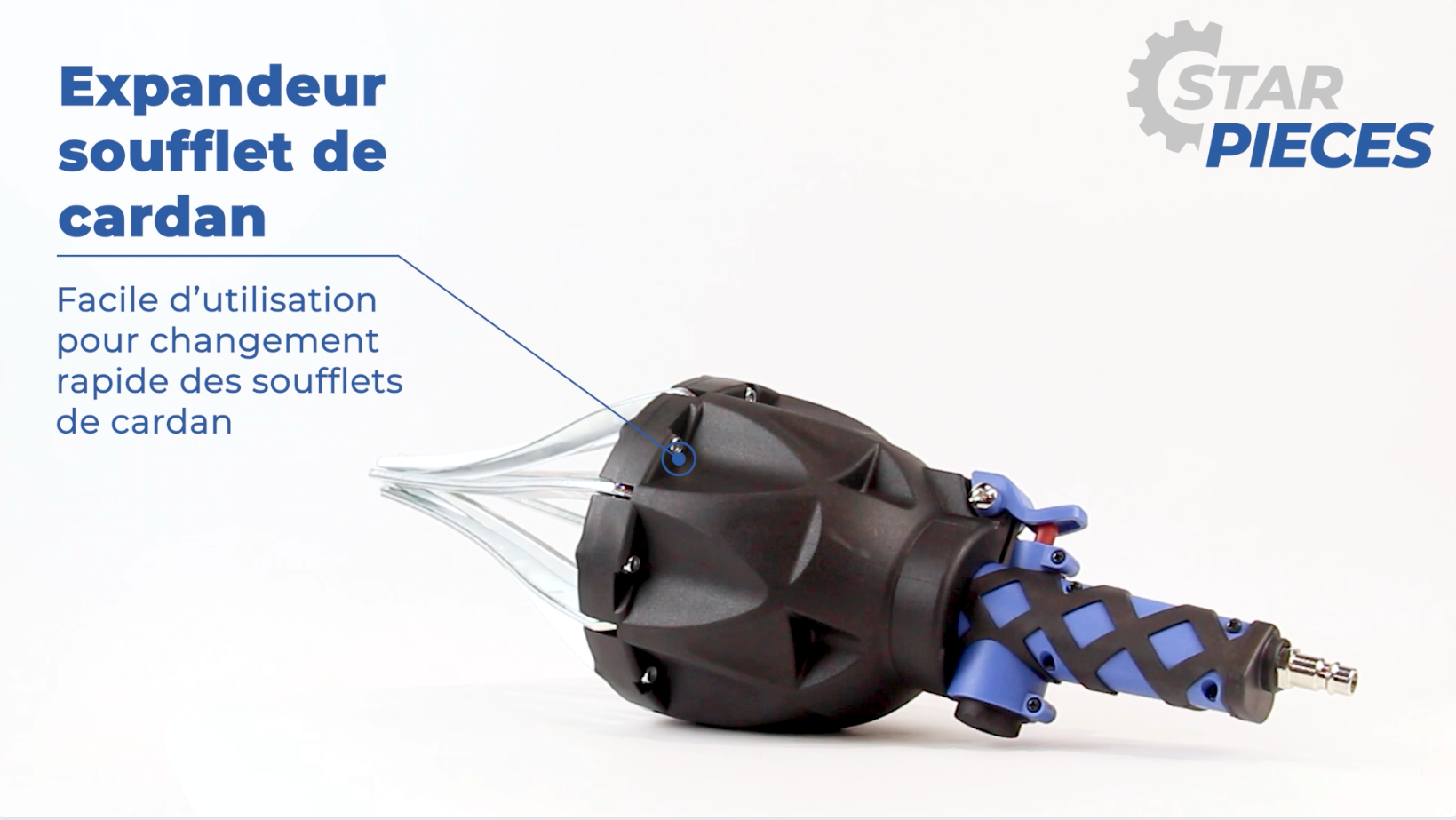 Espanditore Per Soffietti Cardanici - Utensile Pneumatico Professionale, Per Diametri 25-115 Mm - Foto 2