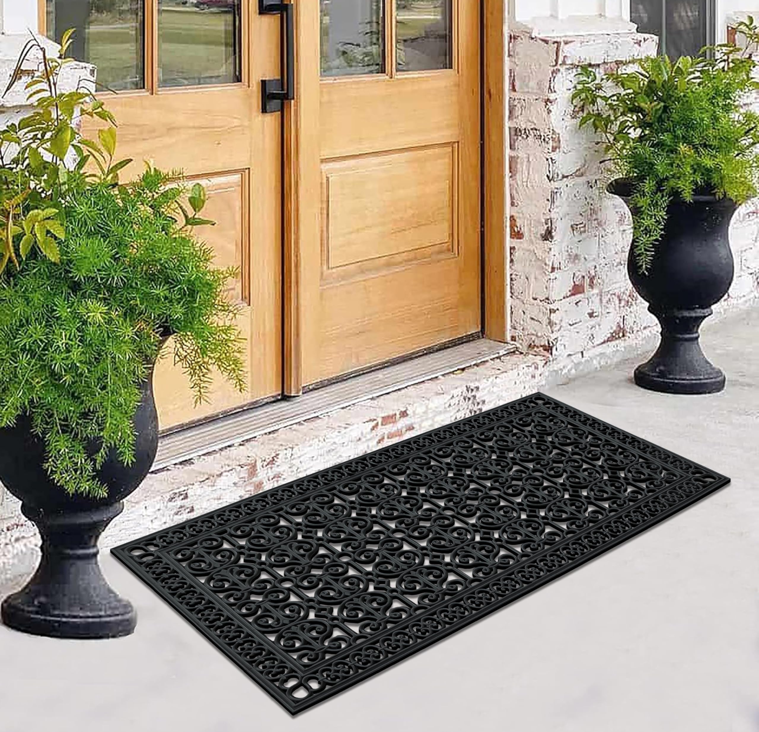 Amazon.com : A1 Home Collections Extra Large Doormat, Natural