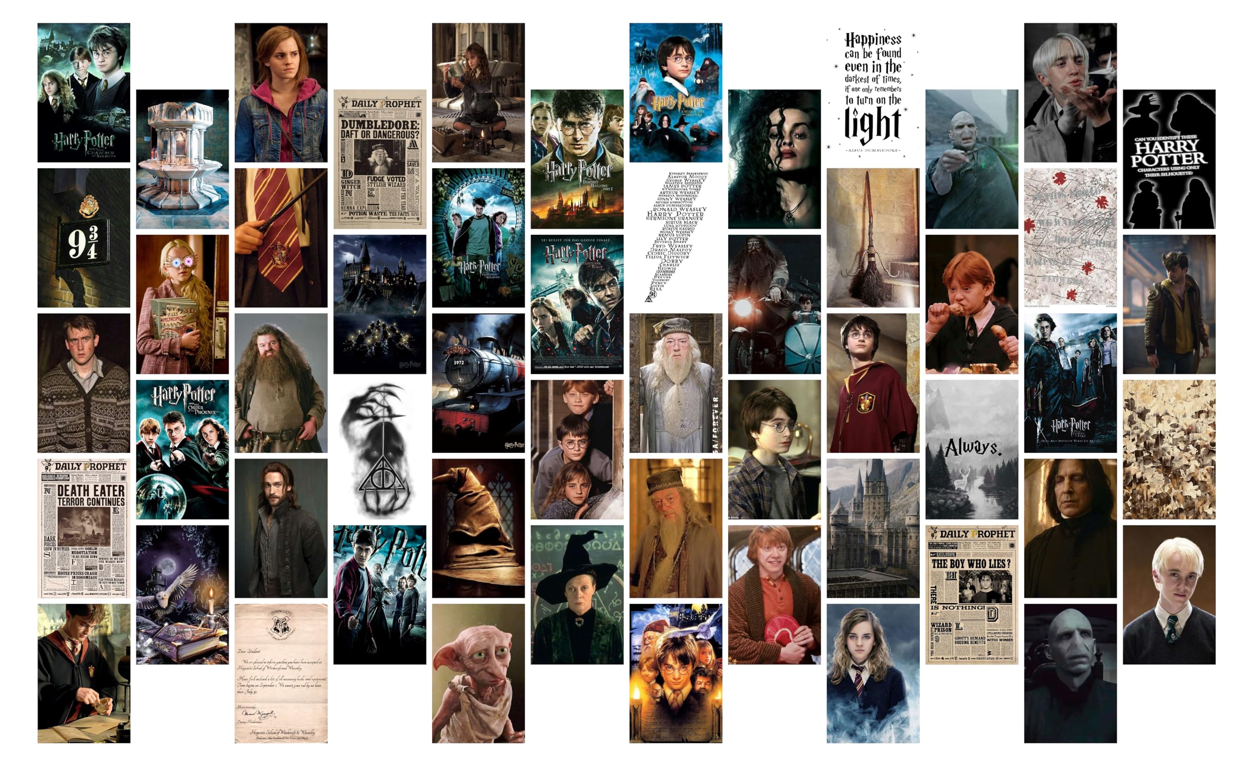 Harry Movie Wall Collage Kit - 54 Posters -2