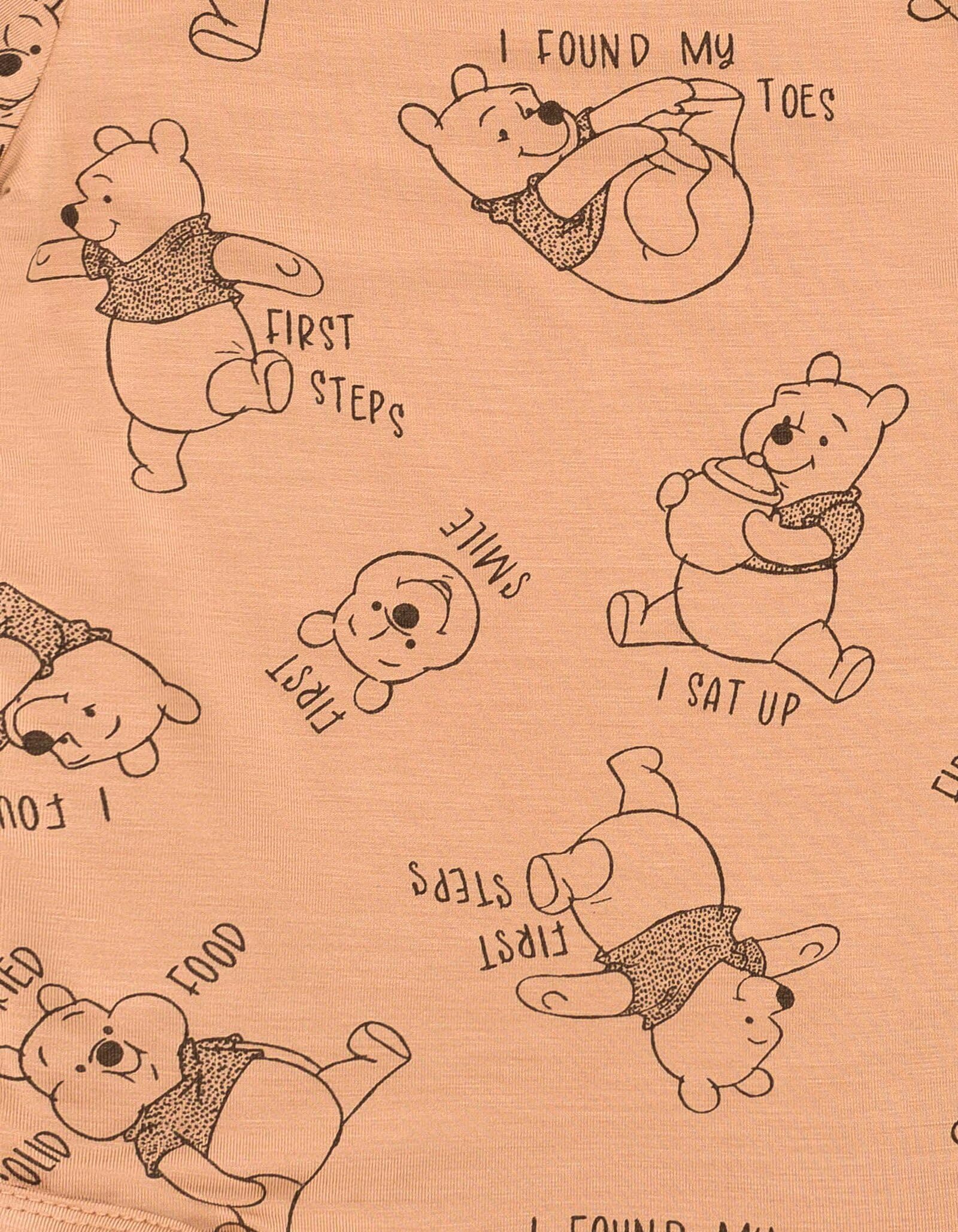 Disney Winnie Puuh Baby-Body, Bambus, 24 Monate, 2 Stück