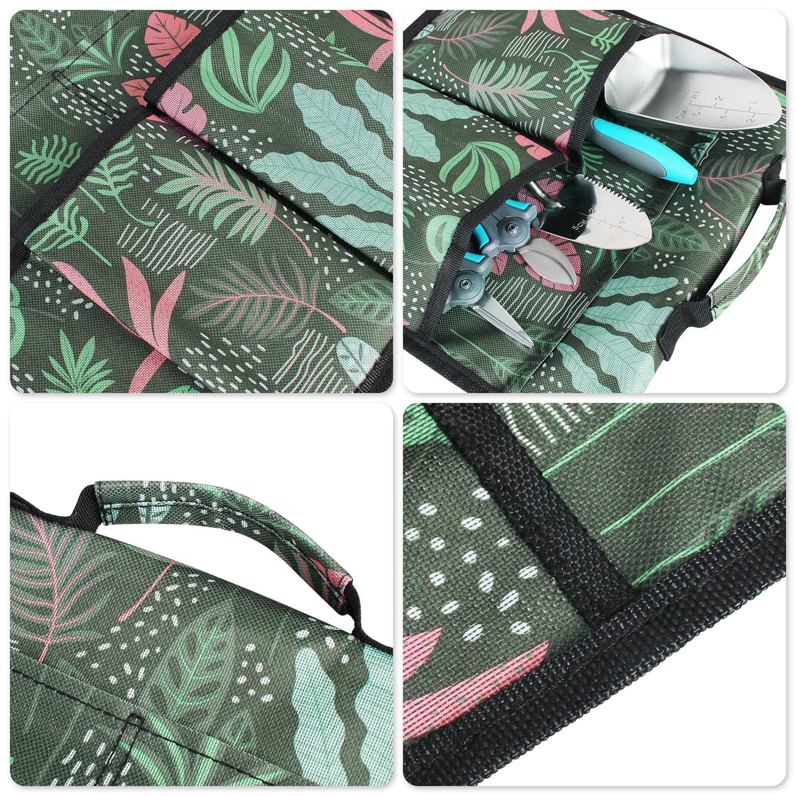 Sac De Rangement Outils Jardinage Asgens - Avec Ceinture - Tissu Oxford 600D