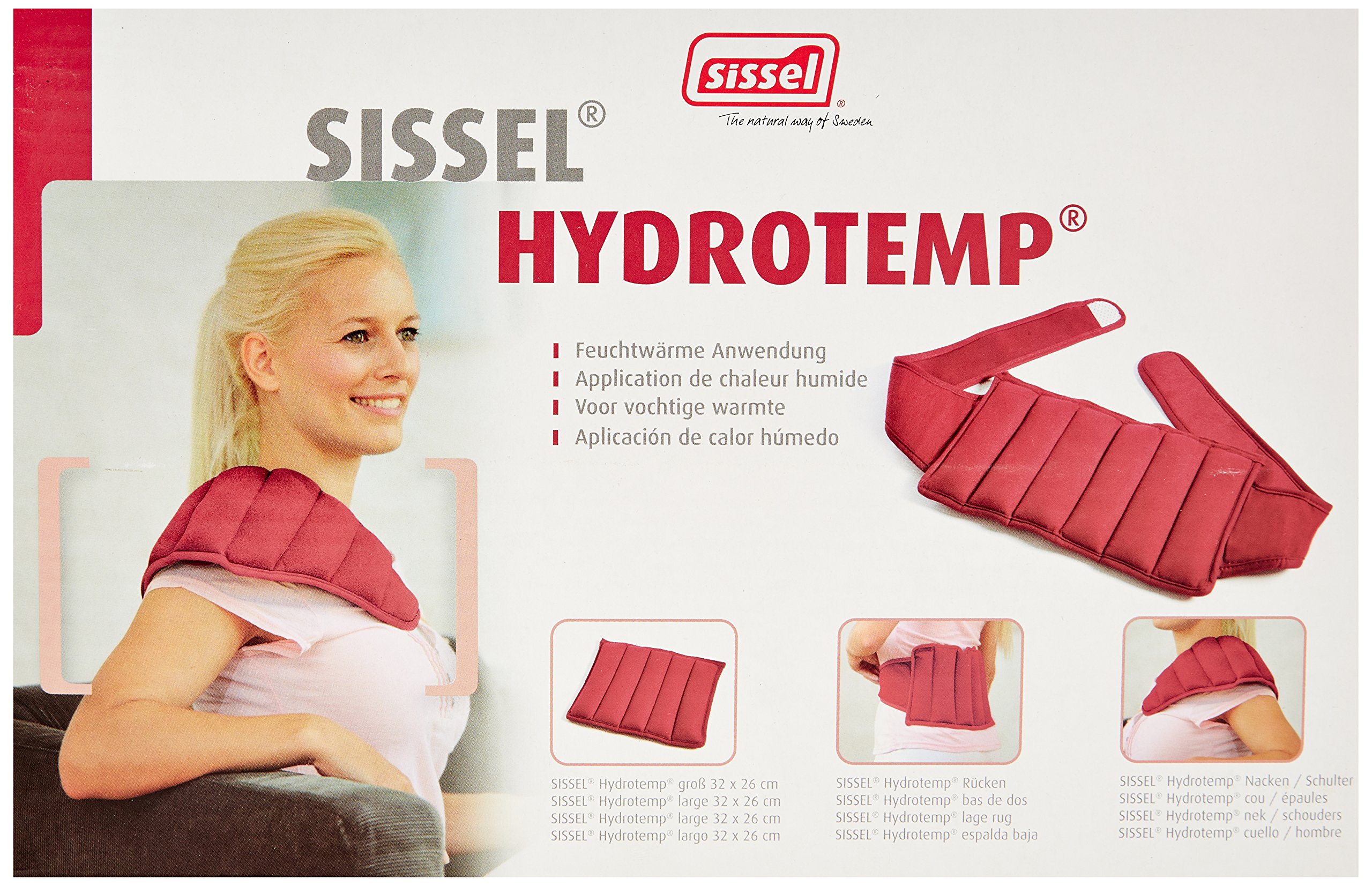 Sissel Hydrotemp Feuchtes Wärmekissen für den unteren Rücken