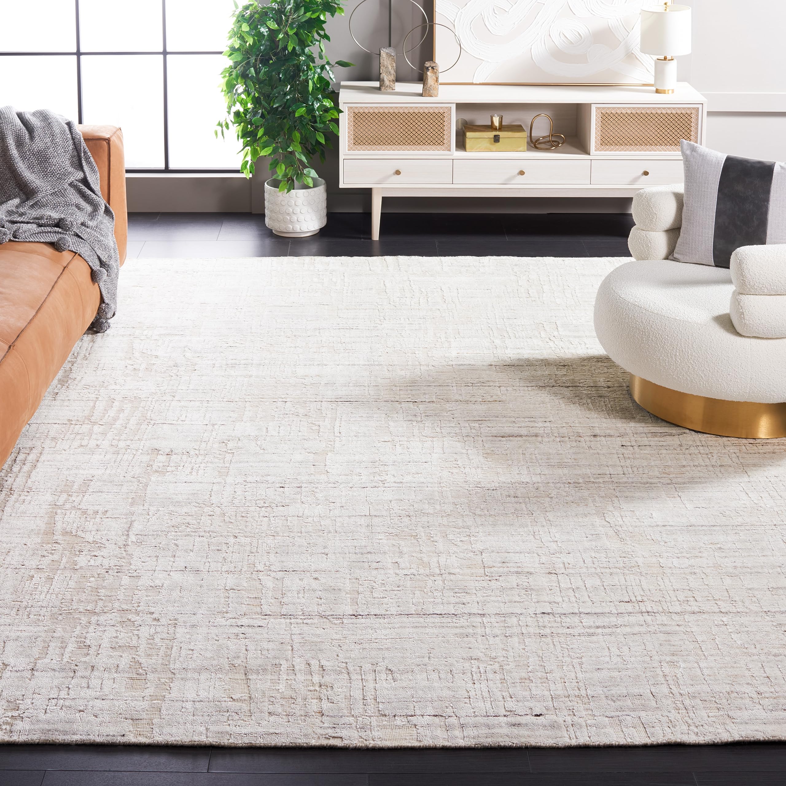 Amazon.com: SAFAVIEH Mirage Collection Area Rug - 9' x 12', Ivory