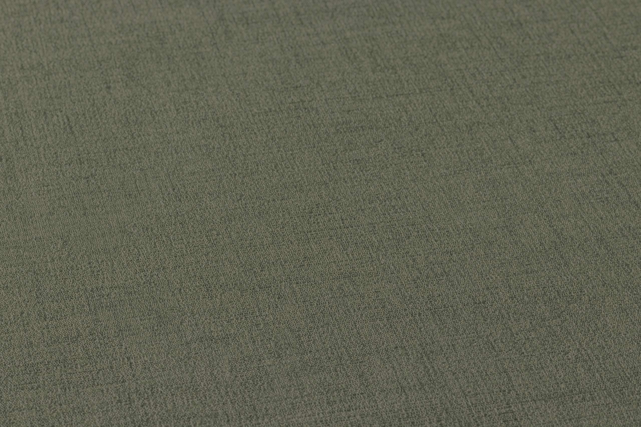 Livingwalls Non-Woven Wallpaper - Plain Wallpaper 395665 In Green - View #2
