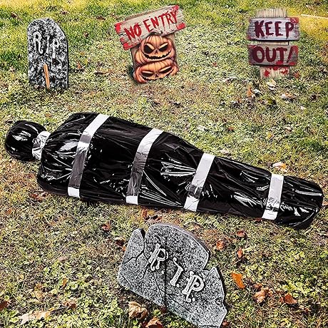 Halloween Corpse Decorations Set: The Perfect Touch of Terror for Your Haunting Scene