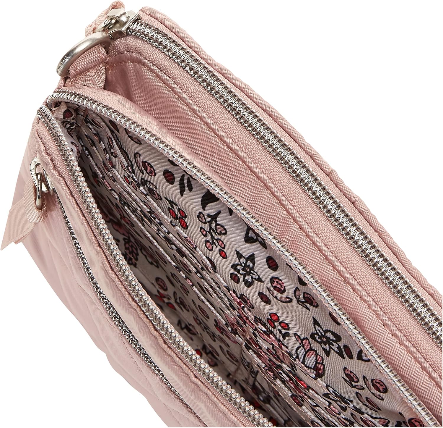 Vera Bradley Women's Performance Twill RFID Medium Triple Compartment Crossbody Purse