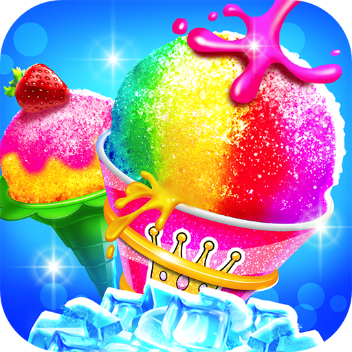 Rainbow Frozen Snowcone Maker - Kids Ice Dessert Chef