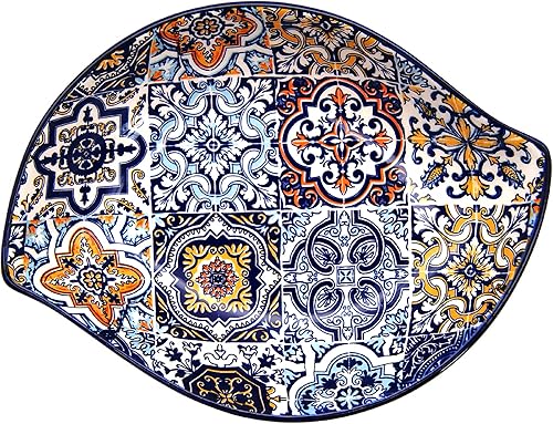 Miniatura 4 de Portuguese Pottery Alcobaça - Cuenco de cerámica para servir (2 unidades)