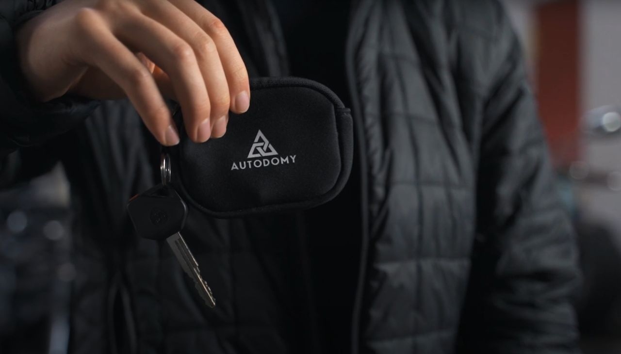 Portachiavi In Neoprene Per Moto E Auto - Custodia Compatta Con Anelli Interni, 11x8x2 Cm - Foto 13