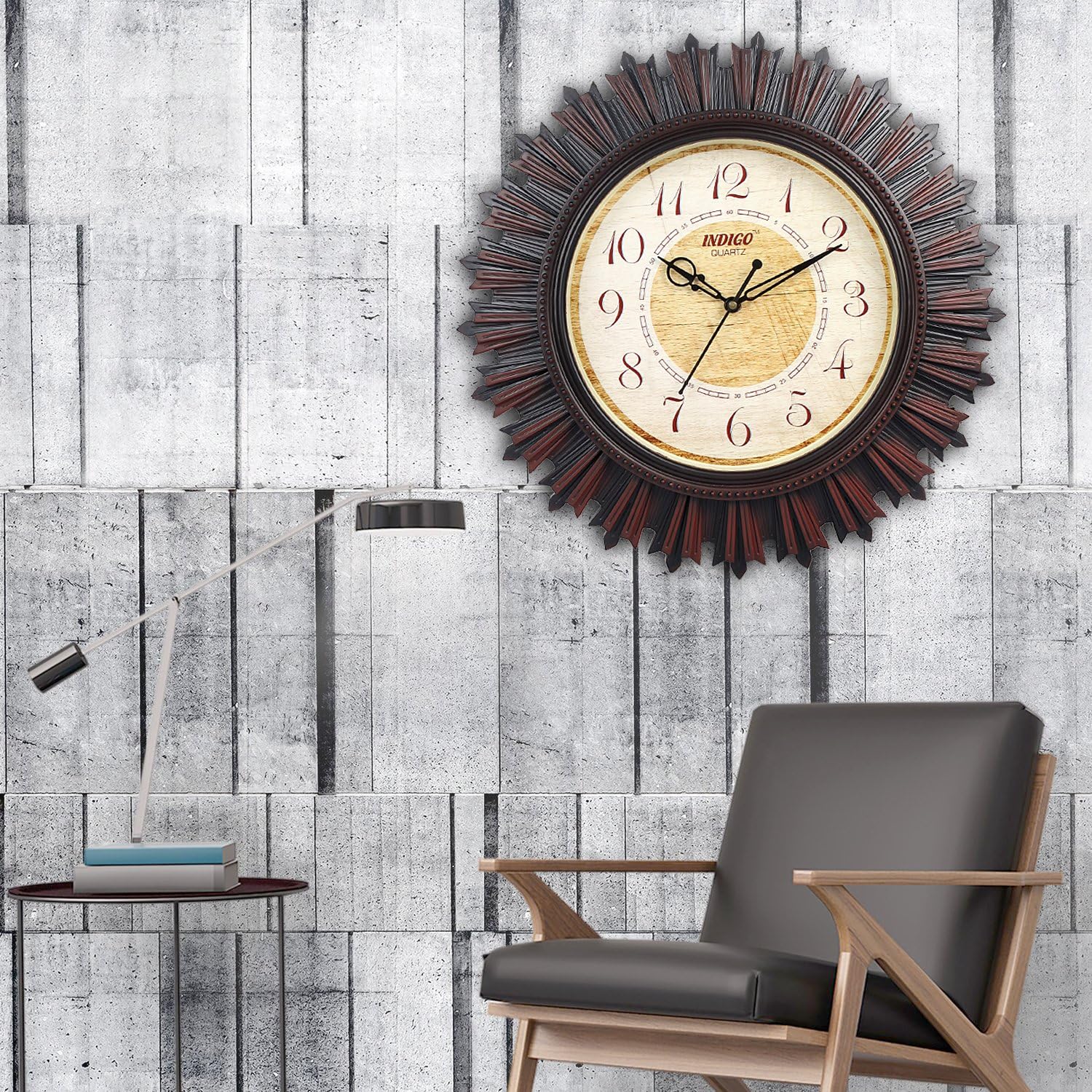 EFINITO Gifts Designer Round Wall Clock (15 Inch)