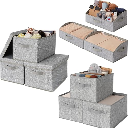 GRANNY SAYS Paquete de 3 juegos de contenedores de almacenamiento para armario