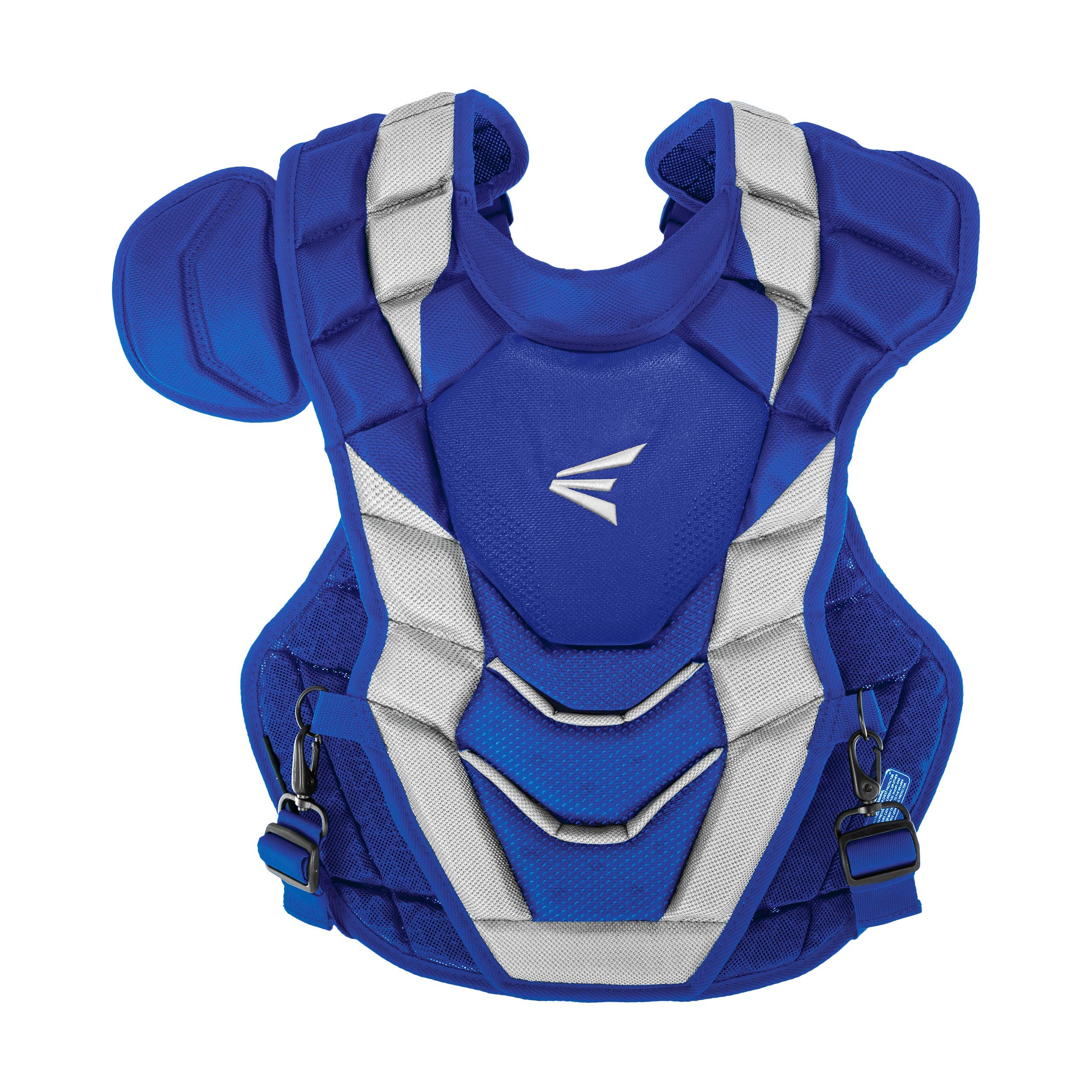 Easton PRO X Baseball Catchers Chest Protector Intermediate Royal 2020 2 Layer Design + EVAIR Foam 4 Point Strap System + Neoprene Back for Superior Fit & Comfort Commotion Cordis Foam (8064929)
