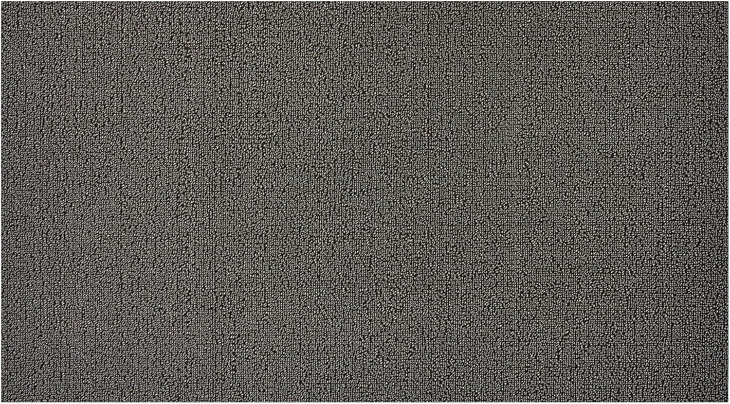 Chilewich Solid Shag Mat - Premium Indoor/Outdoor Rectangle Rug for Entryway, Bathroom, Patio, Kitchen - Waterproof Backing - Mercury 3’ x 5'