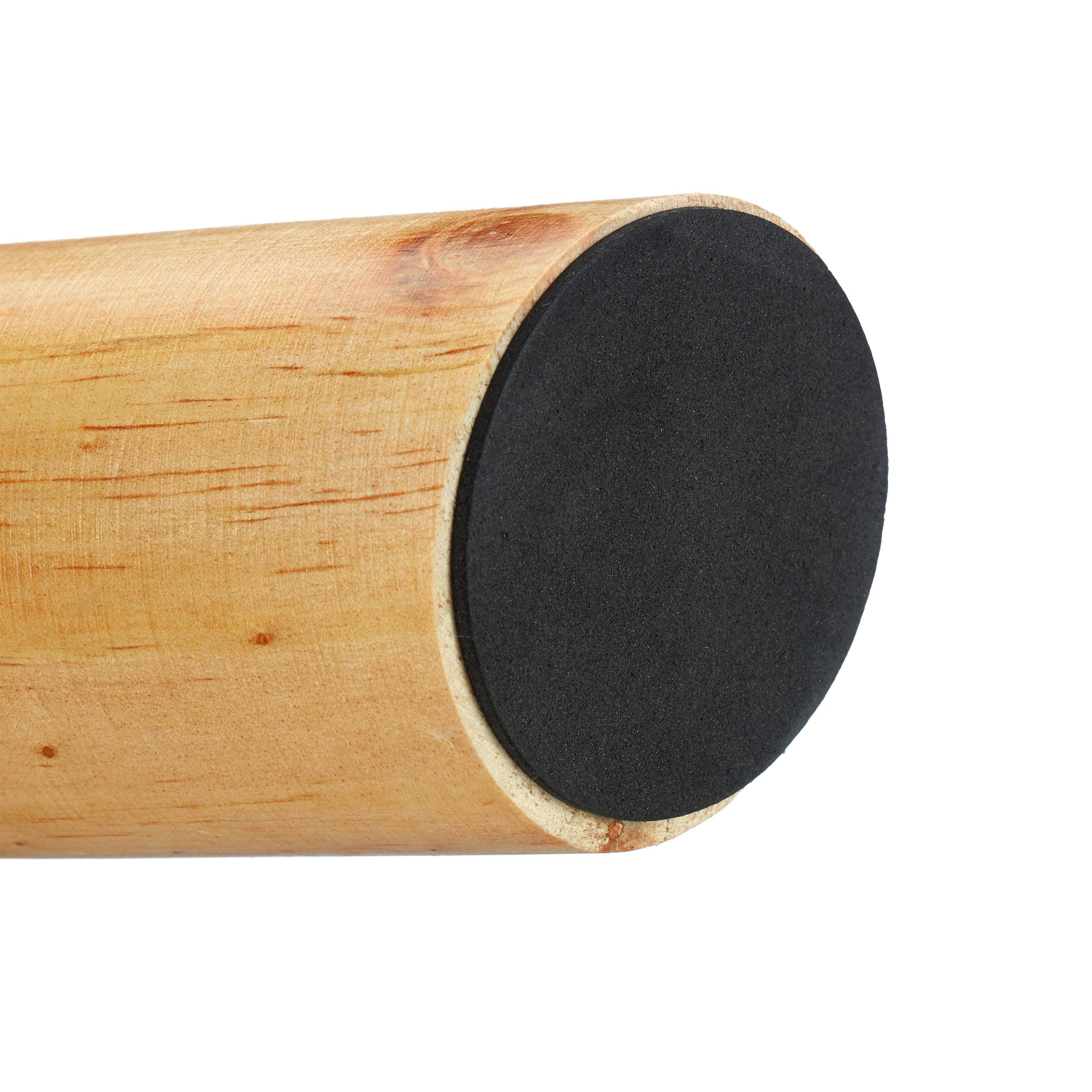 Relaxdays Taburete Bajo de Pelo Sintético Suave con 4 Patas, DM, Madera de Pino y Poliéster, Gris, 31 x 31 cm