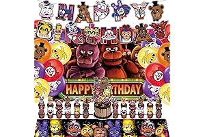 Five Nights at Freddy's Birthday Party Decorations