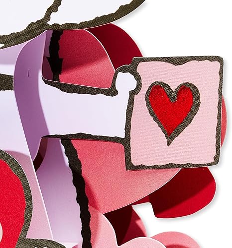 Miniatura 21 de American Greetings Tarjeta desplegable para el día de San Valentín (feliz día de San Valentín)
