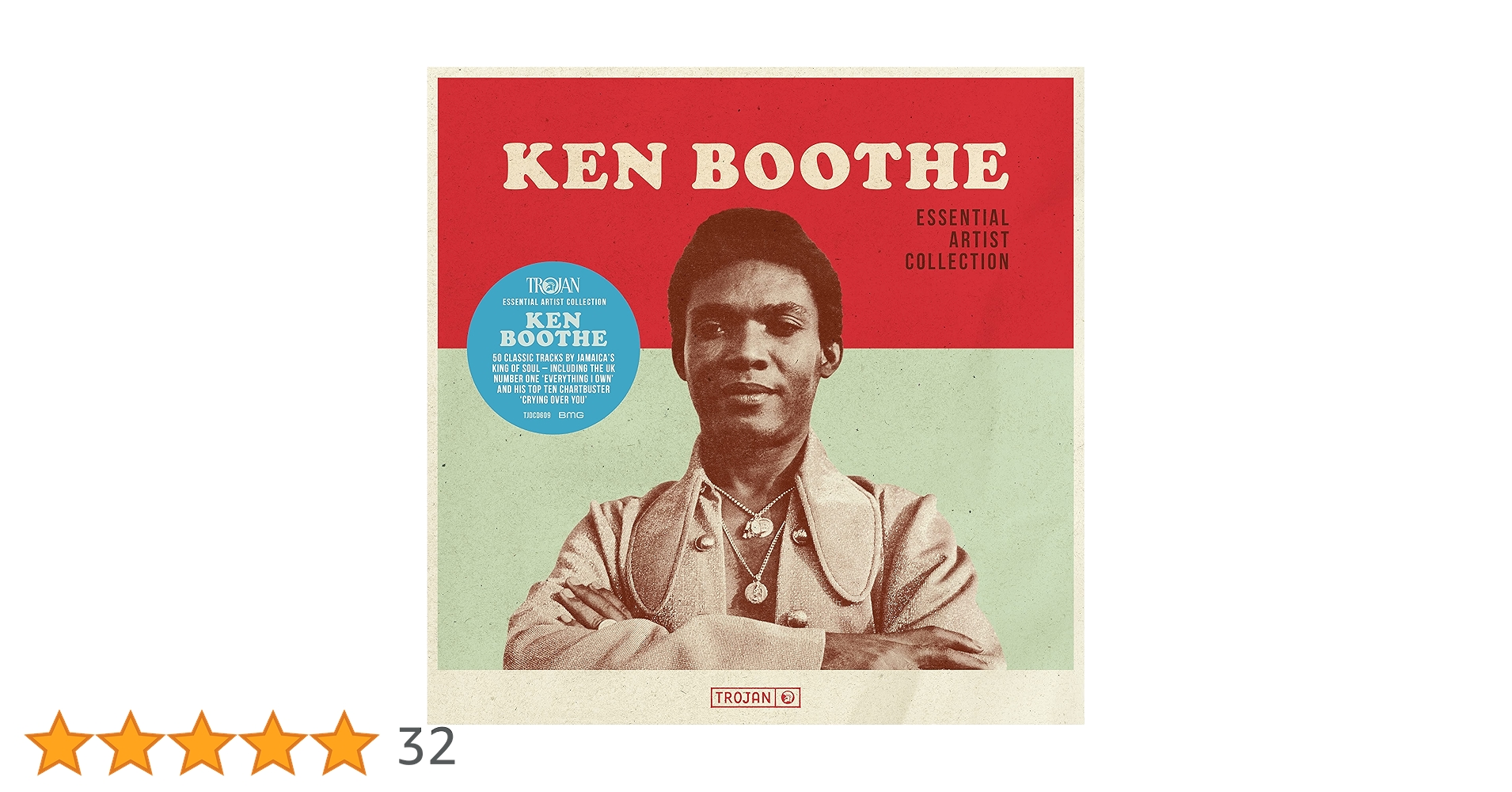 アーティスト名　Ken Boothe Ken Boothe - Everything I Own(LP レコード) - レゲエレコード ドット