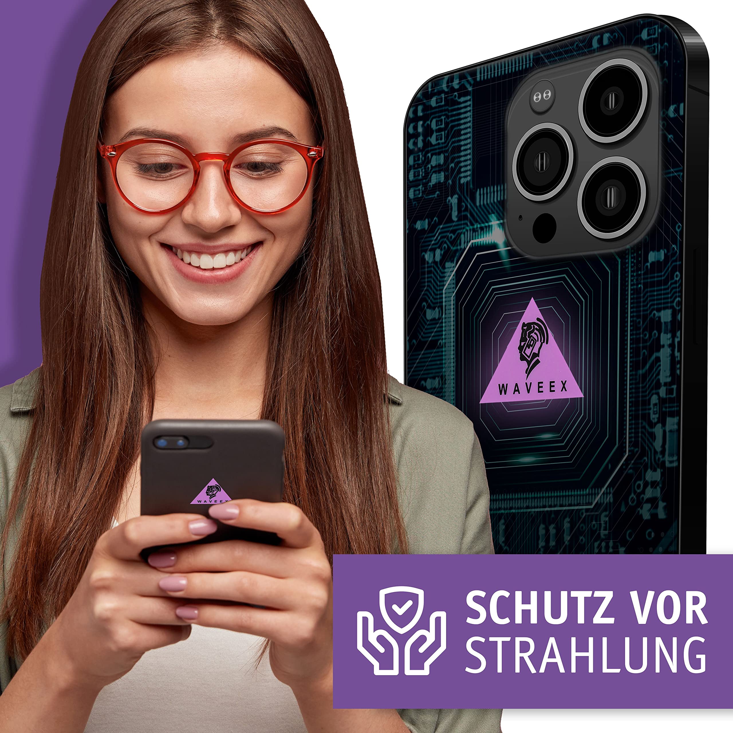 1 STK. Schutzaufkleber gegen Strahlung – mit GUTACHTEN - für Handy, Smartphone, Tablet, Laptop, Babyphone, WLAN-Router sowie DECT-Telefon – Strahlenschutz Handy Aufkleber – leicht anzubringen