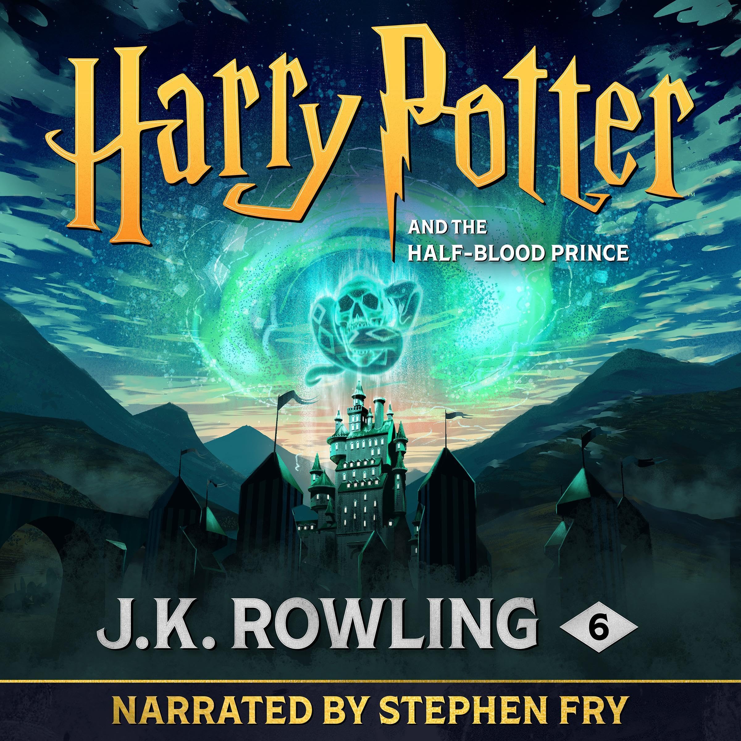 Cover art for Harry Potter and the Half-Blood Prince (Narrated by Stephen Fry)