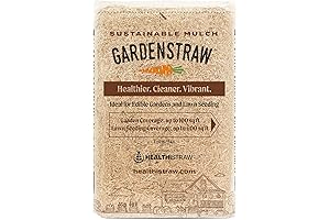 GardenStraw, All-Natural Straw Pellets for Gardens, Vegetables, and Lawns