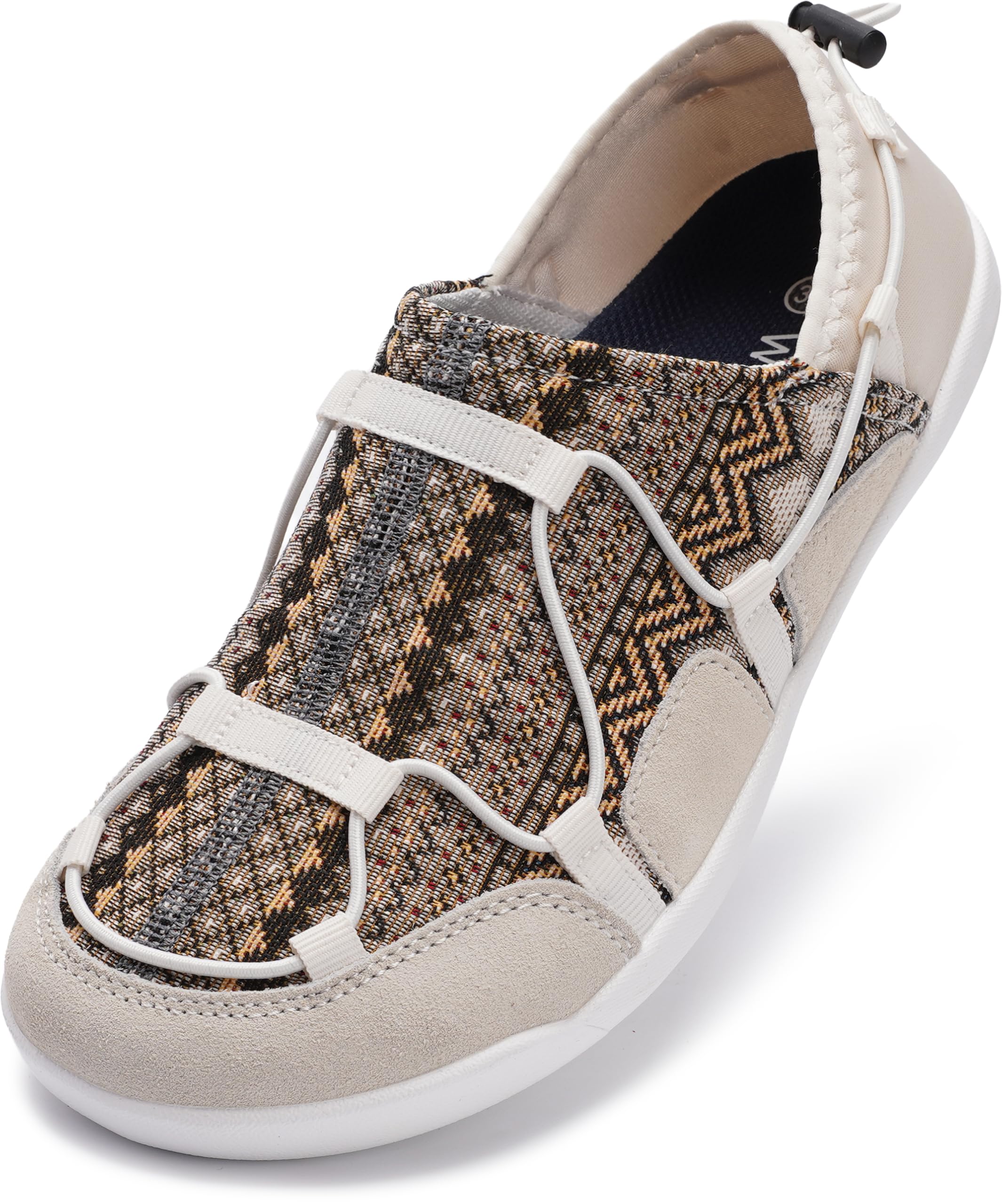 Women’s Wide Minimalist Barefoot Shoes | Zero Drop | Patchwork Design Sneaker-image-36