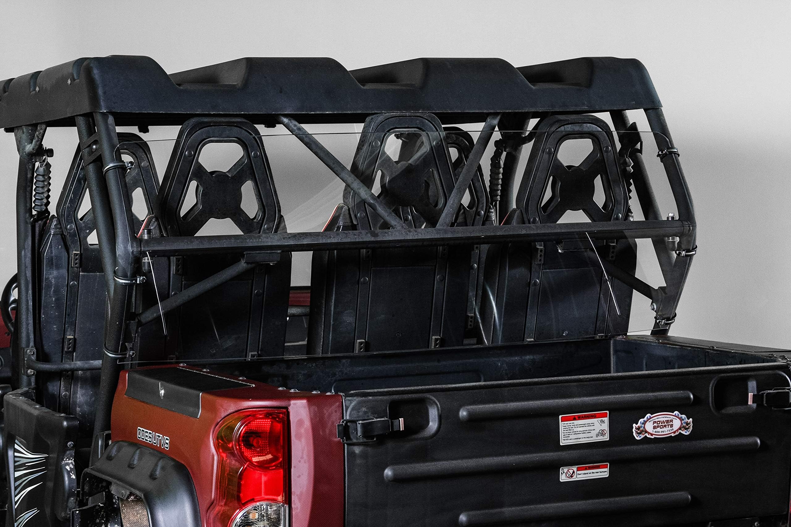 Compatible with Odes Dominator X Back UTV Windshield 3/16"