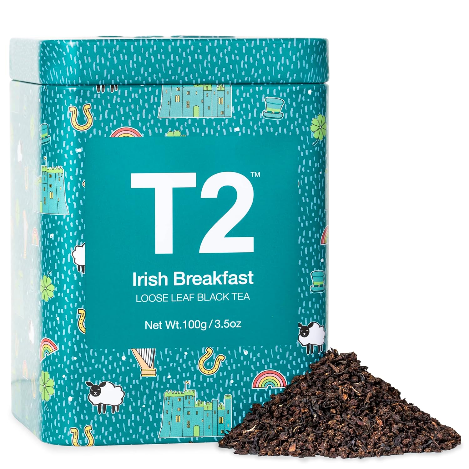 T2 Tea Irish Breakfast Black Tea, Loose Leaf Black Tea in
