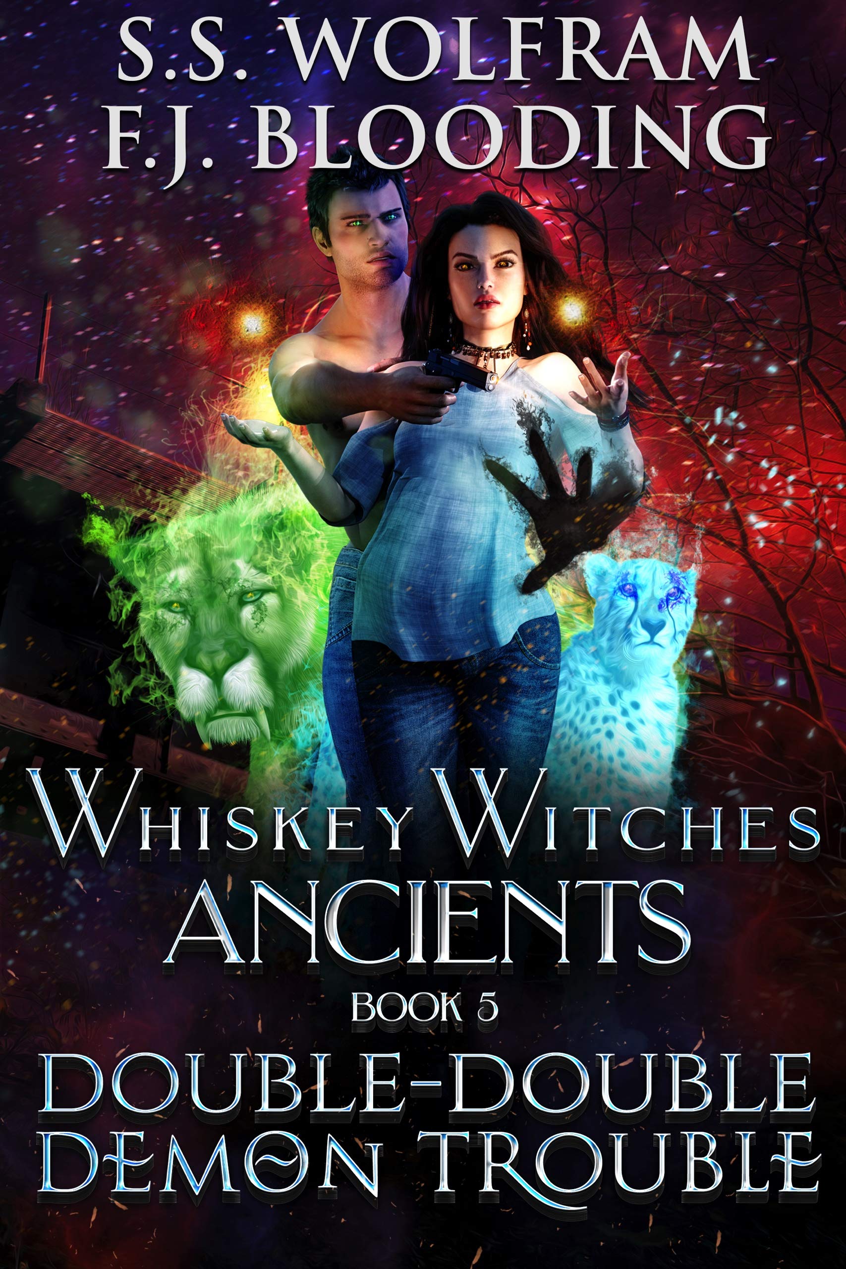 Double-Double Demon Trouble (Whiskey Witches Ancients Book 5)