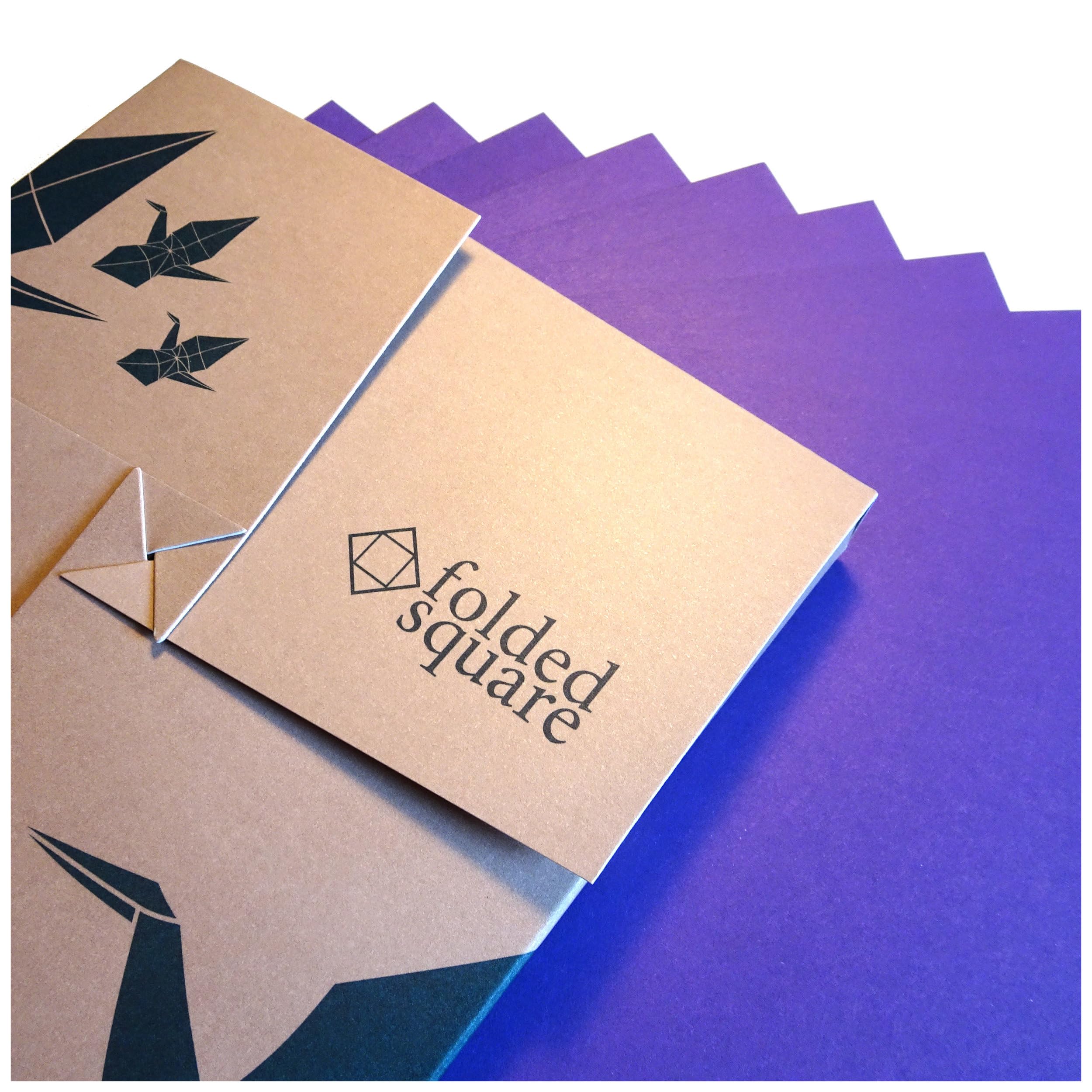Royal Purple Origami Paper | 100 Sheets, 15cm Square
