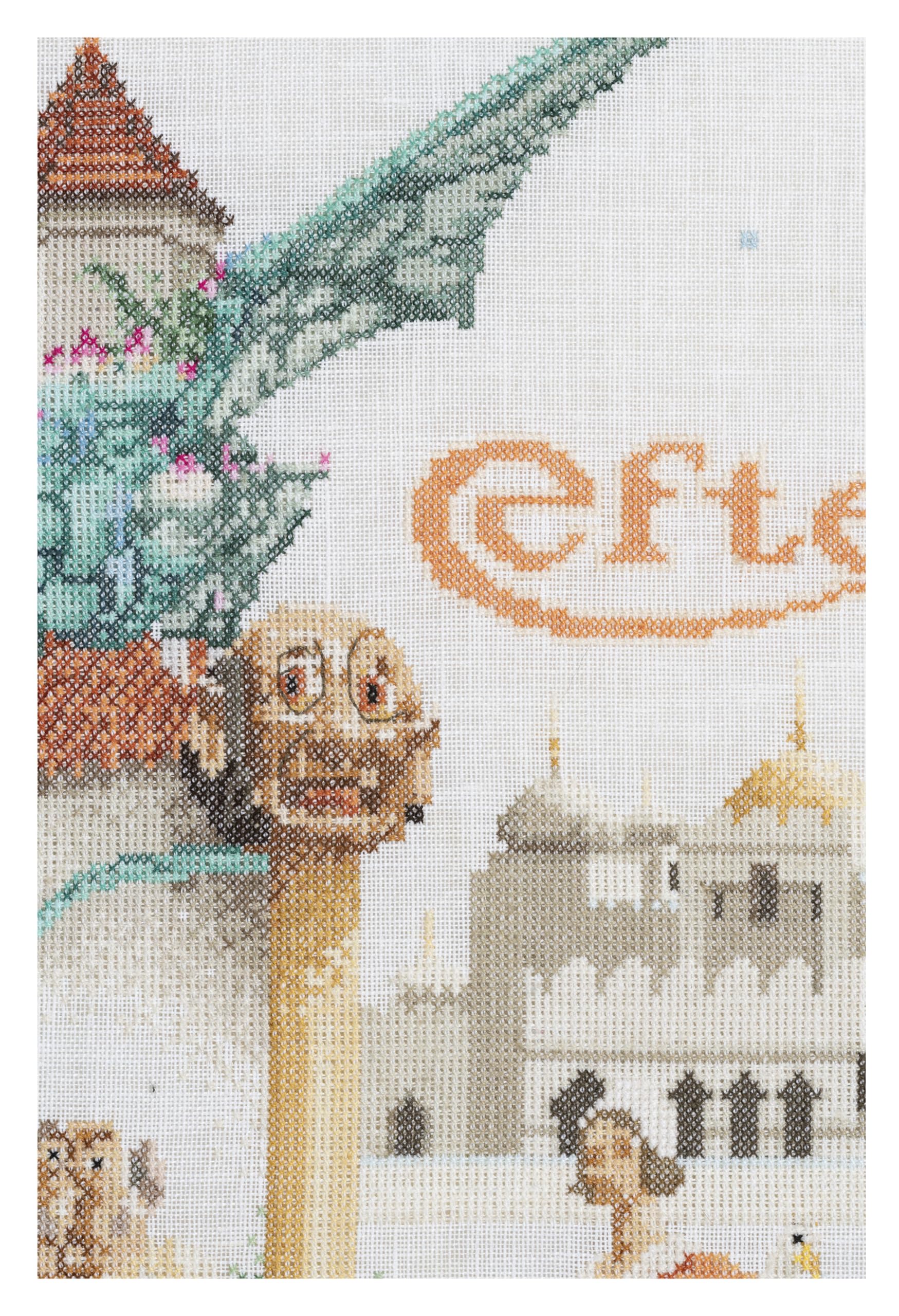 Thea Gouverneur - Kreuzstich-Set - Efteling - Aida - 16 Count - Für Erwachsene - 2042A