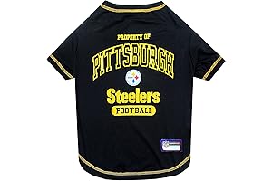 Pets First Pittsburgh Steelers T-Shirt: The Perfect Dog Jersey for True Steelers Fans