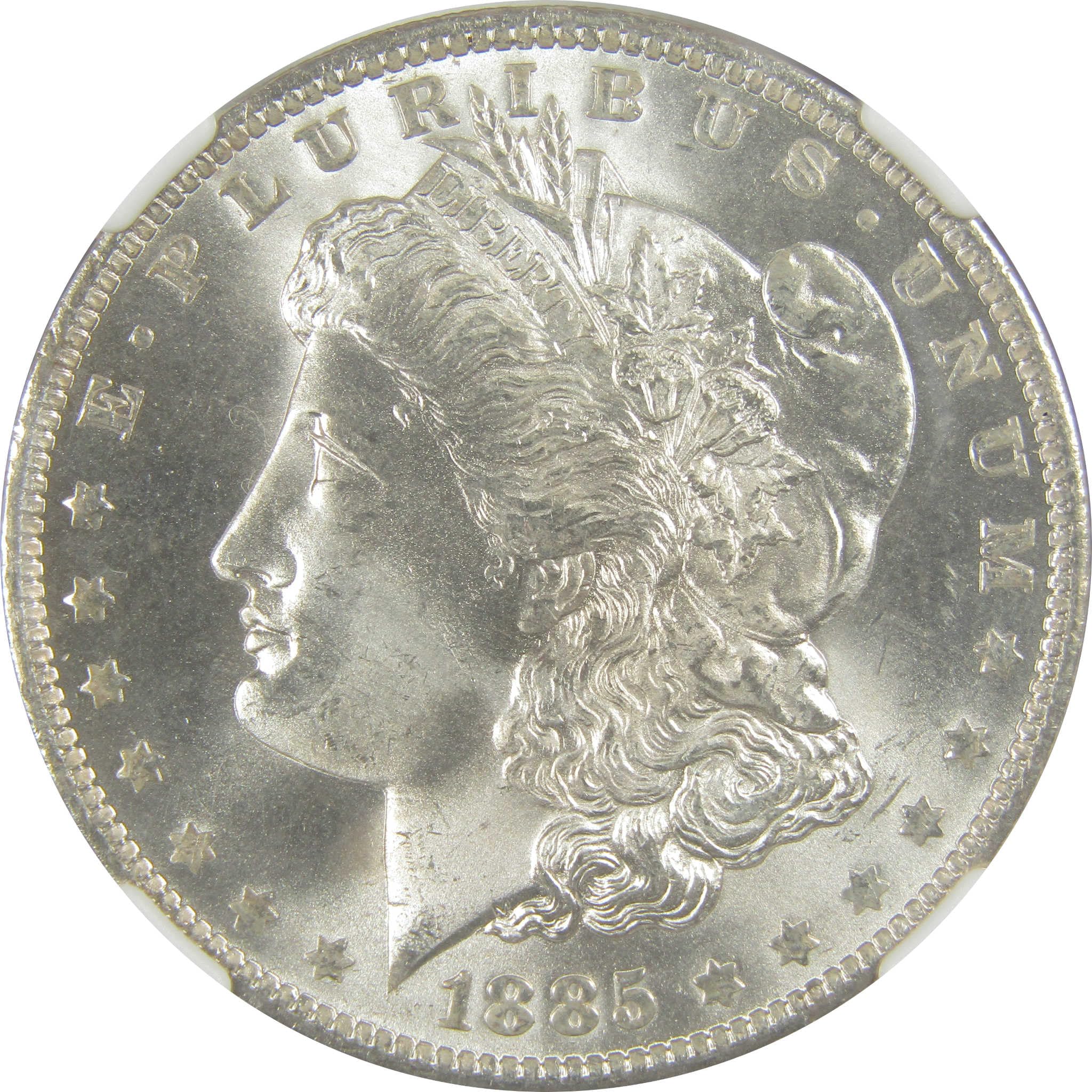 1885 O Morgan Dollar MS 67 NGC Silver Uncirculated $1 Coin SKU
