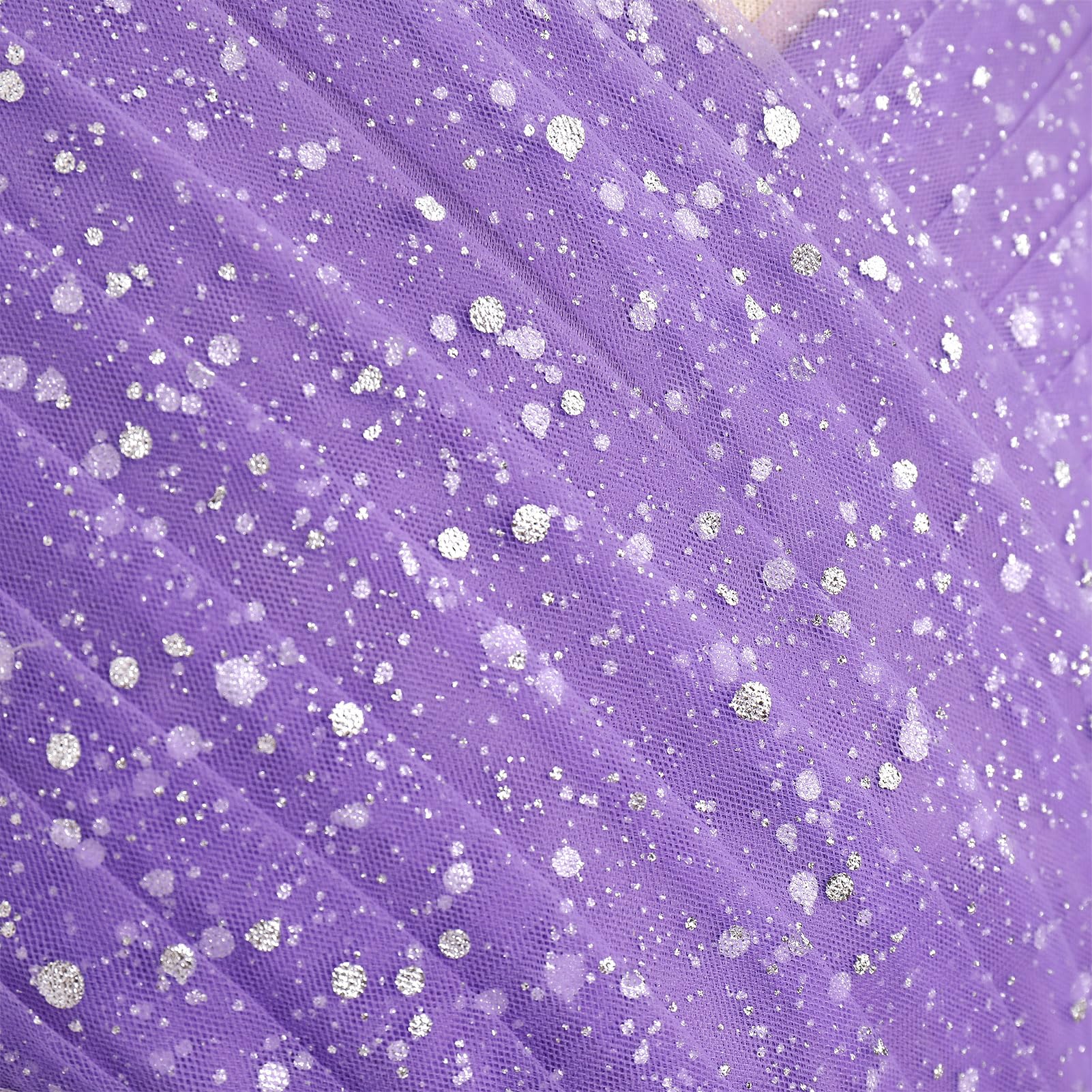 IDOPIP Pailletten-Rüschen-Tüll Blumenmädchenkleid für Kinder, Baby