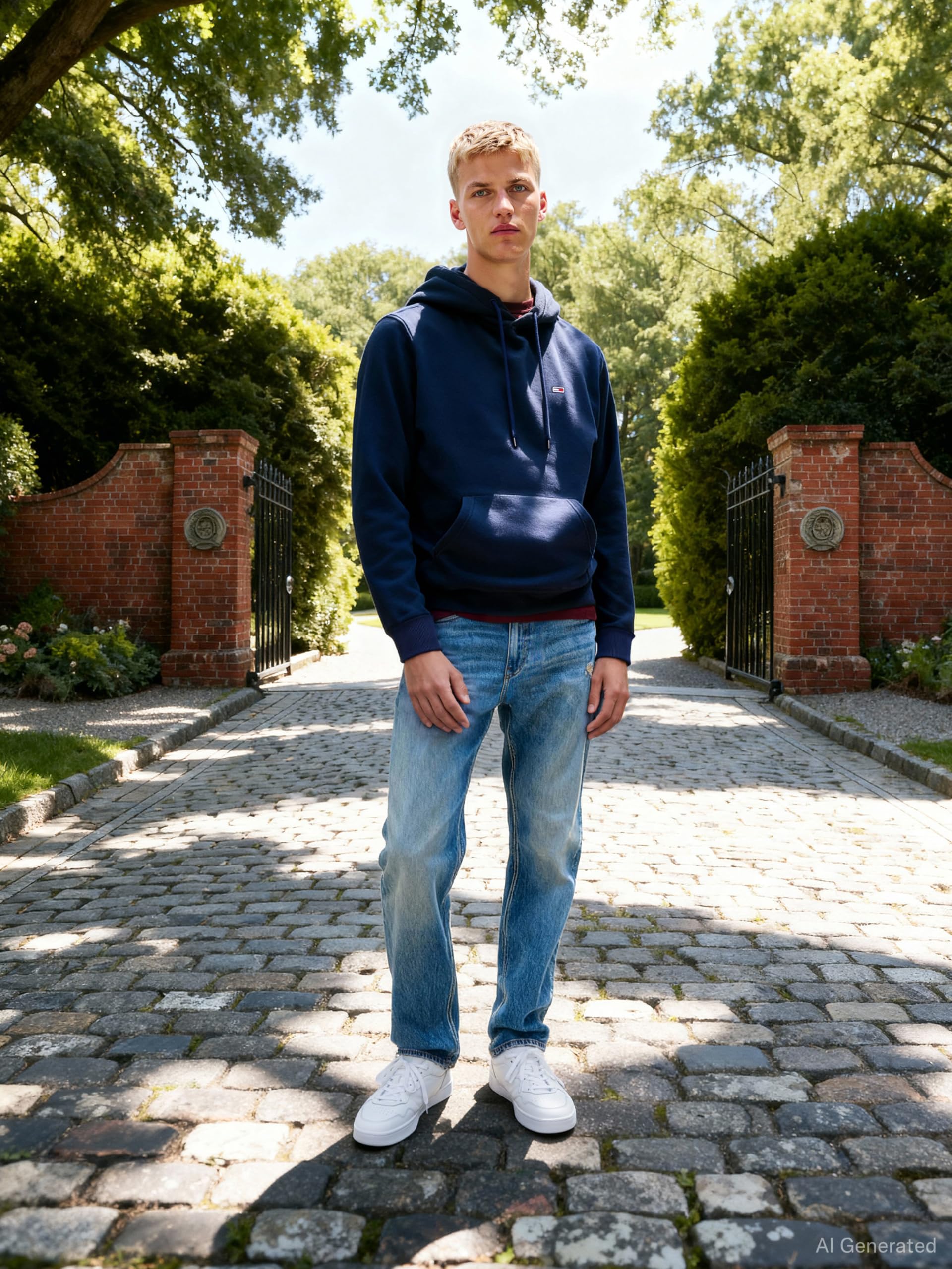 Tommy Jeans Sweat à Capuche Homme TJM Regular avec Capuche