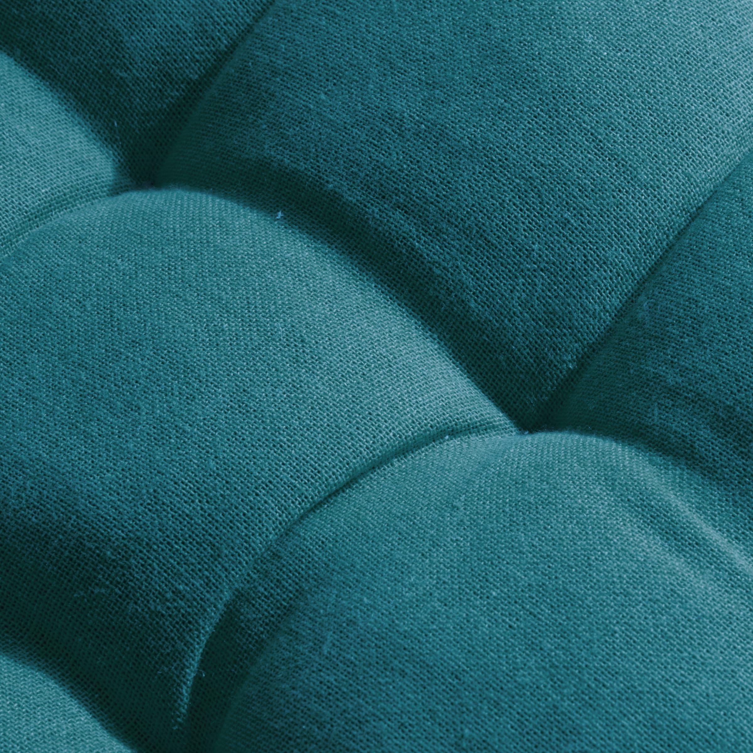 Matelas de Sol L’Effet Papillon - Futon Pliable Matelas 120x60cm, enveloppe Coton 190 GR/m² [ Matelas et Linge de lit ] (Bleu Paon)