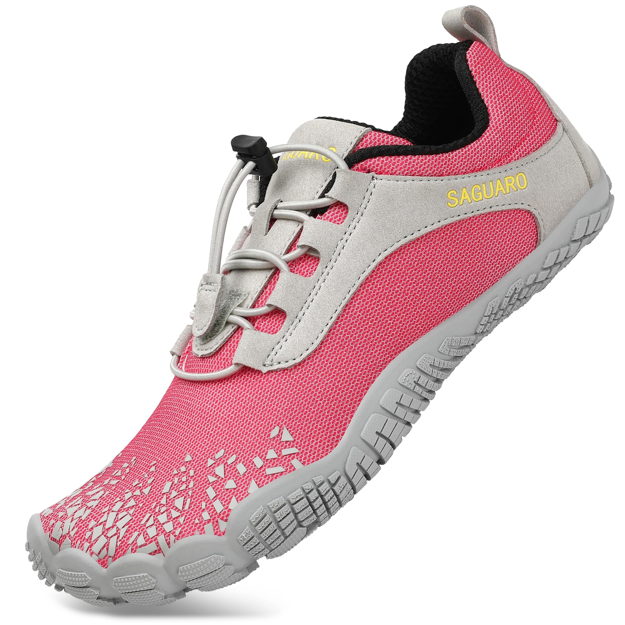 SAGUARO Scarpe Barefoot Minimaliste Uomo Scarpe da Trail Trekking Scarpette da Scoglio