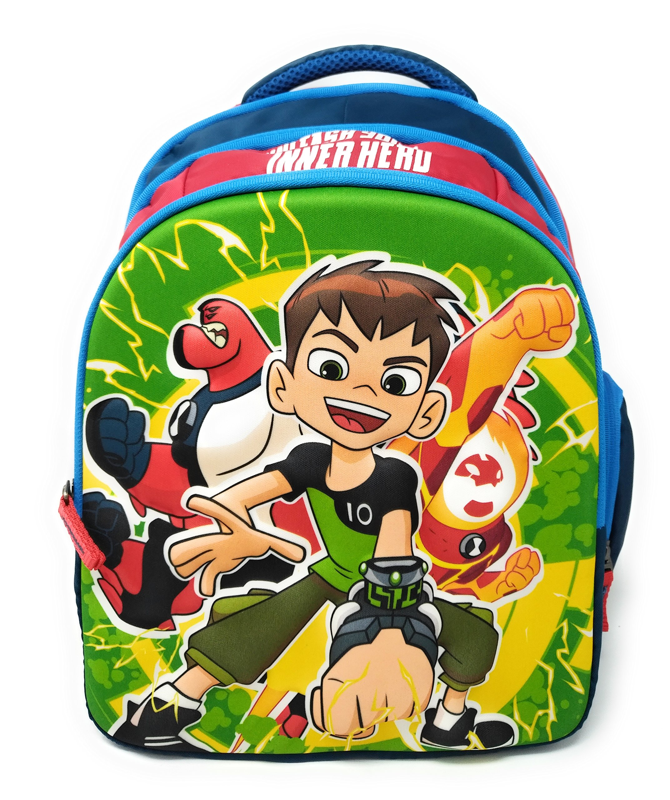 HMI Original Licensed Ben 37 cms Multi-Colour School Backpack (HMHISB 30610-BEN)