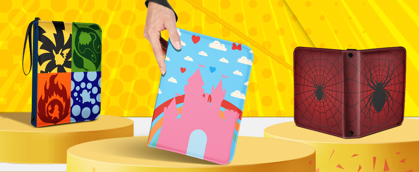 Amazon.com: Lotadilo for 4 Pocket Card Binder with 440 Pockets
