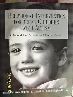Behavioral Intervention Young Children Autism