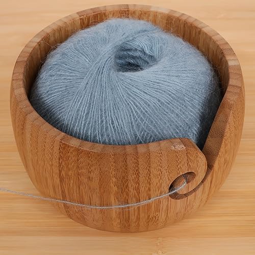 Vista 19 de JubileeYarn Mohair Elixir Yarn - 50 g/madeja Lana mezcla para bebé - Mimosa - 2 madejas 04 Mimosa