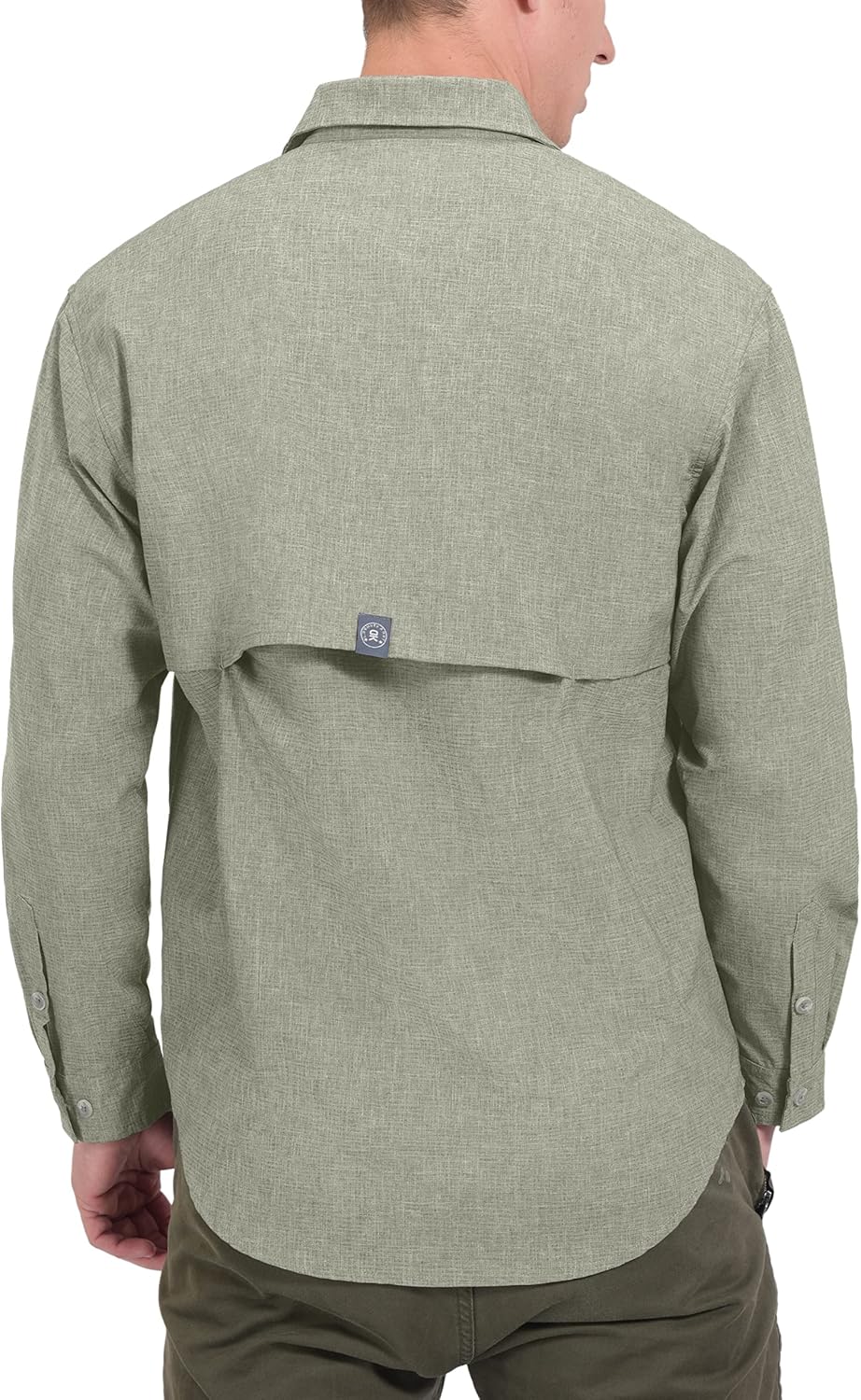 Little Donkey Andy Men's UPF 50+ UV Protection Shirt, Breathable Long Sleeve Fishing Hiking Shirt, Air-Holes Tech - Image 2