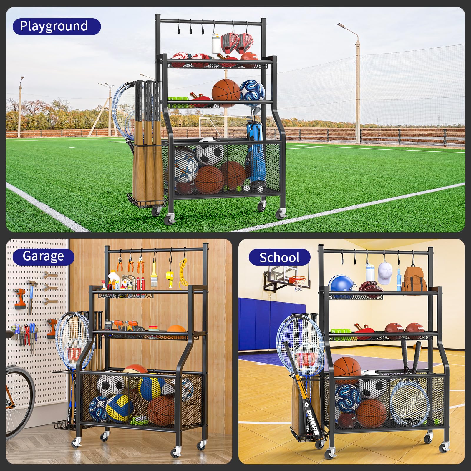 Rangement équipement sportif | Manutan Collectivités