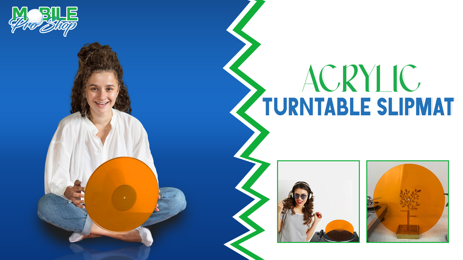 Amazon.com: Acrylic Turntable Mat-Platter Vinyl Slipmat for 12