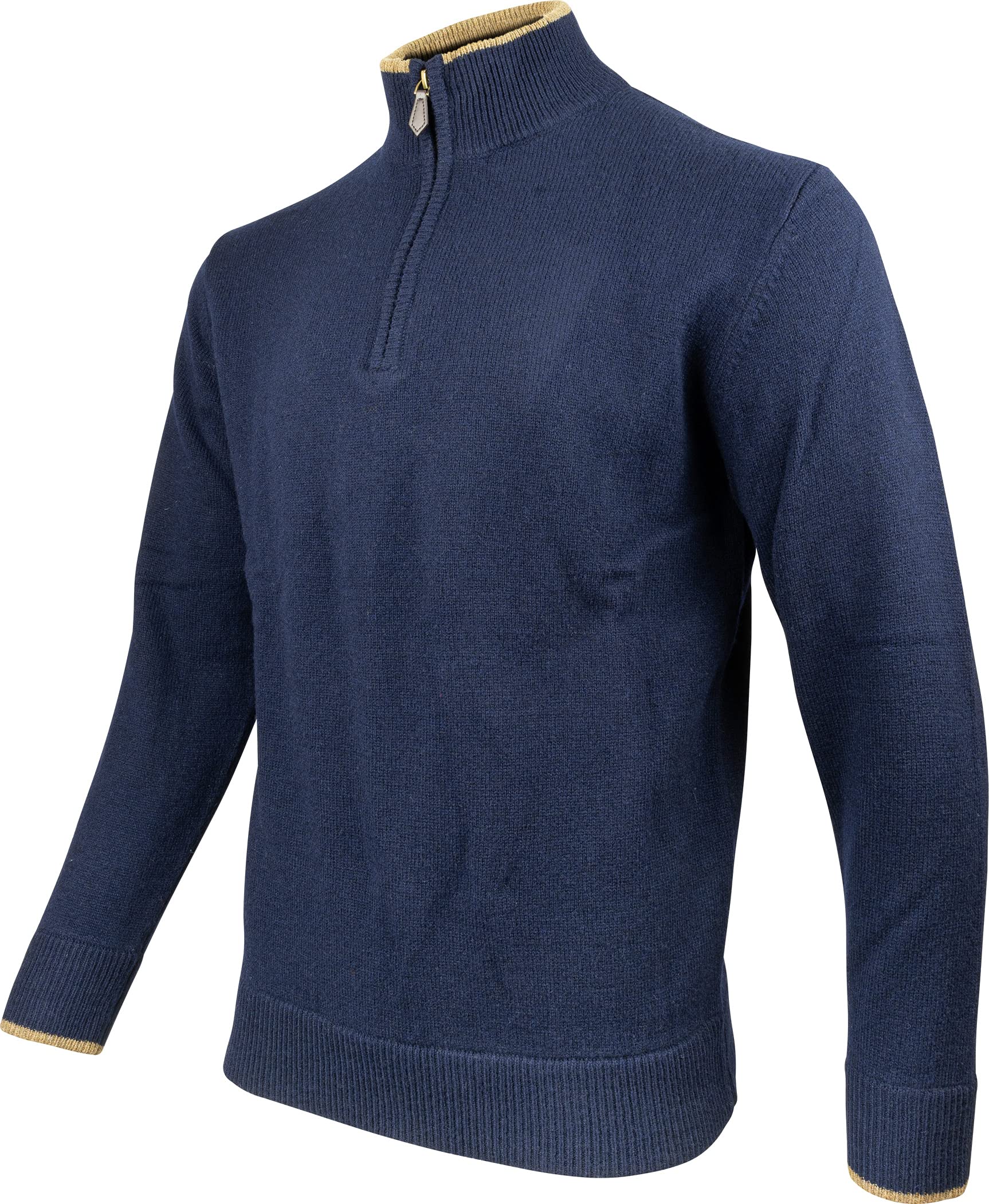 Jack Pyke Ashcombe - Jersey de Punto con Cremallera - 100% Lana de Borrego