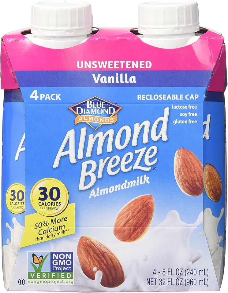 unsweetened almond milk